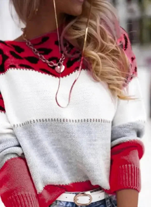 Pull léopard du S au 3XL MAEJORKEN