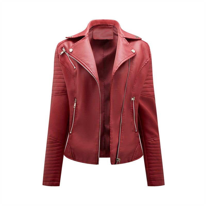 2024 nouvelle mode femmes veste en simili cuir S-XXXL