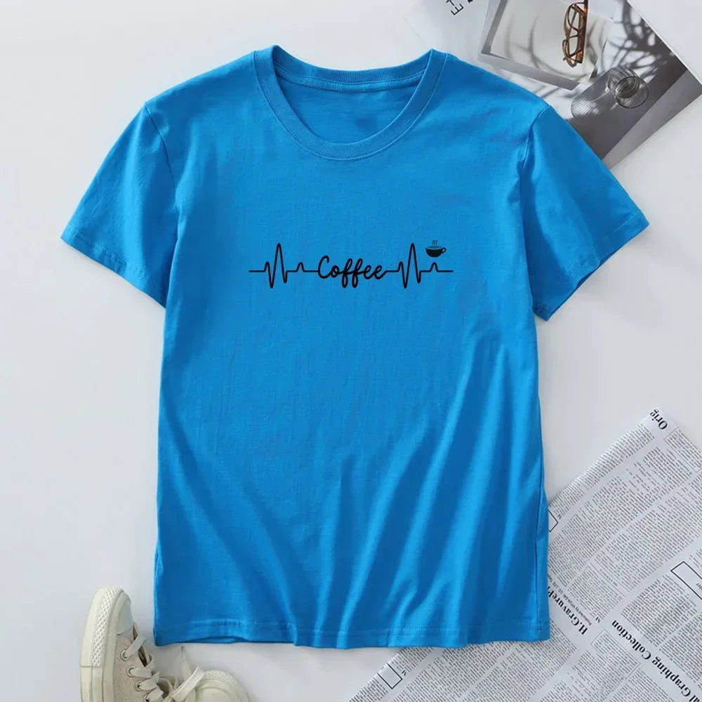 T-shirt à manches courtes 100% coton, grande taille