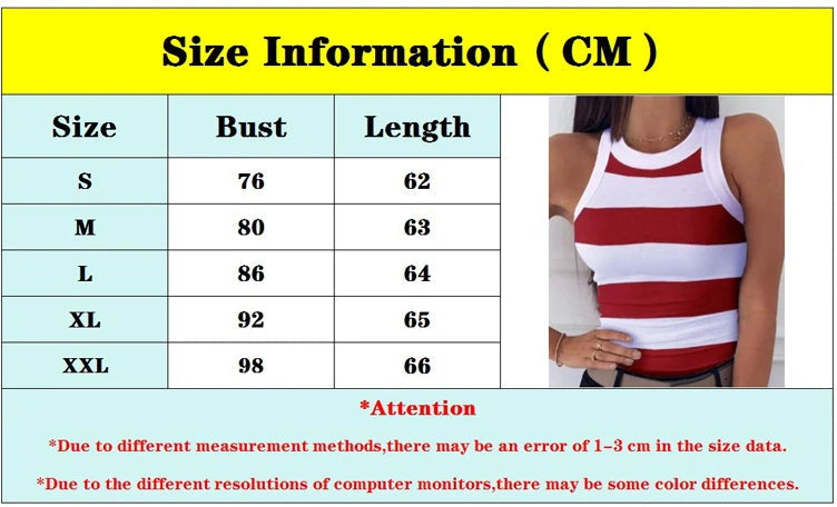 Débardeur élastique de base d'été T-shirt d'impression numérique femmes col rond dos nageur débardeur Sexy imprimé à rayures débardeur sans manches MAEJORKEN