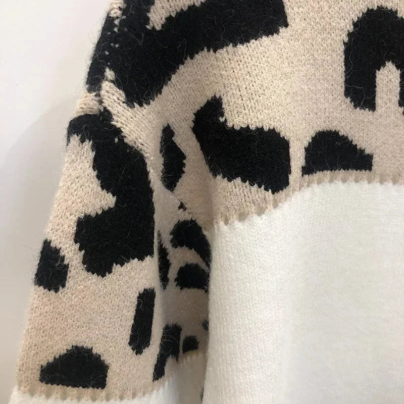 Pull léopard du S au 3XL MAEJORKEN
