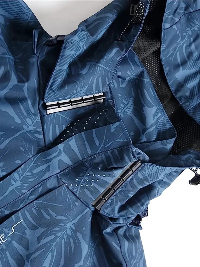 Veste coupe-vent imperméable décontractée pour hommes grande taille du M au 5XL MAEJORKEN
