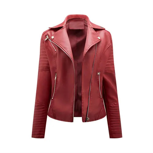 2024 nouvelle mode femmes veste en simili cuir S-XXXL