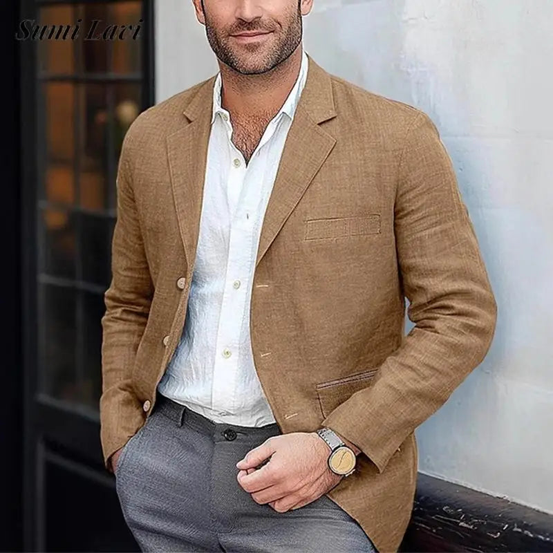 Veste en Lin pour Homme MAEJORKEN