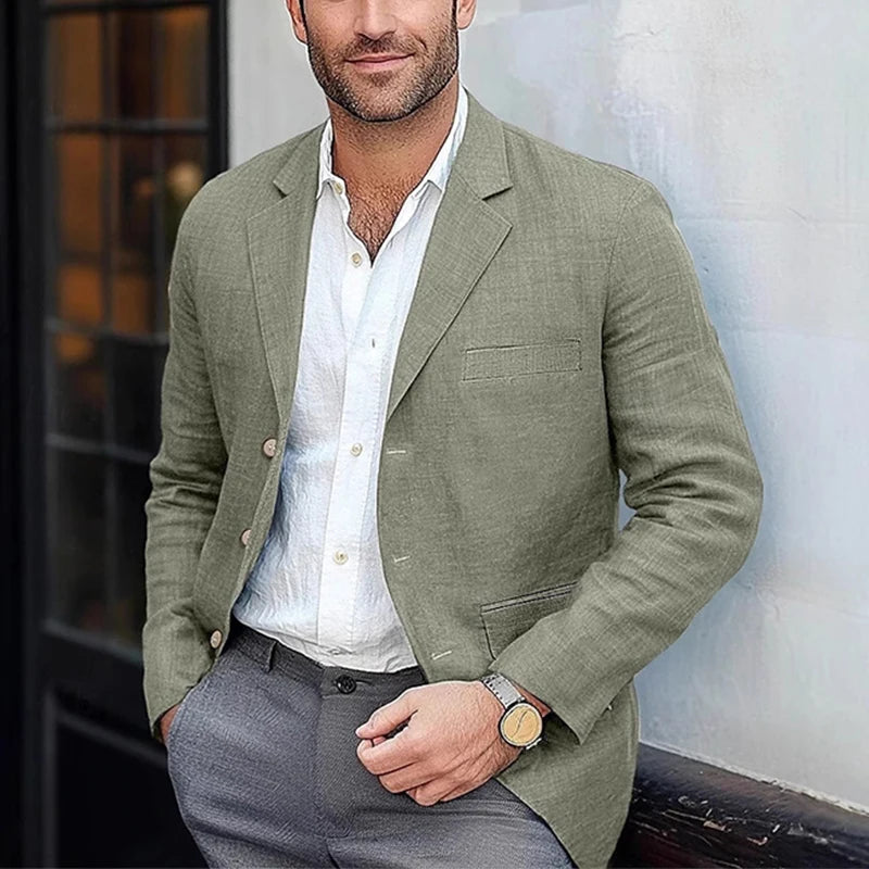 Veste en Lin pour Homme MAEJORKEN