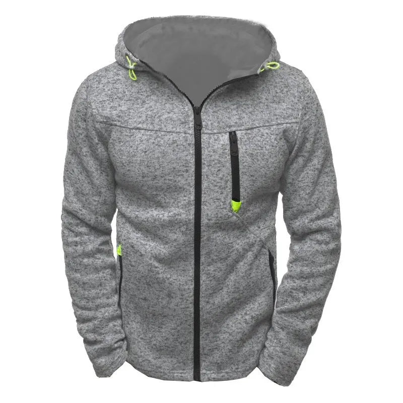 Veste à capuche avec pochette fermeture éclair 4XL MAEJORKEN