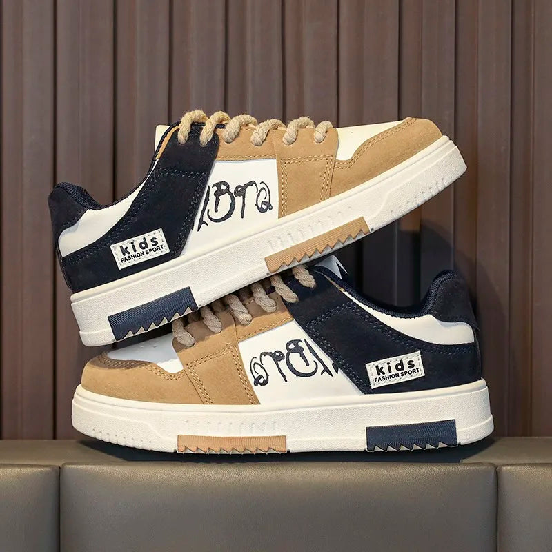 Chaussures décontractées en cuir pour enfants du 30 au 38