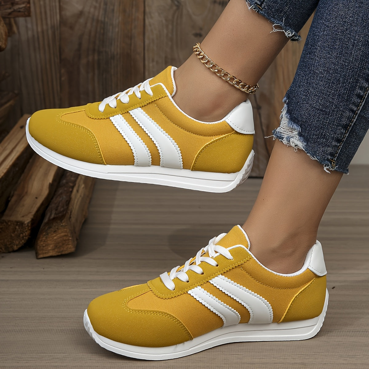 Baskets basses femmes confortable avec doublure respirant du 35,5 au 41
