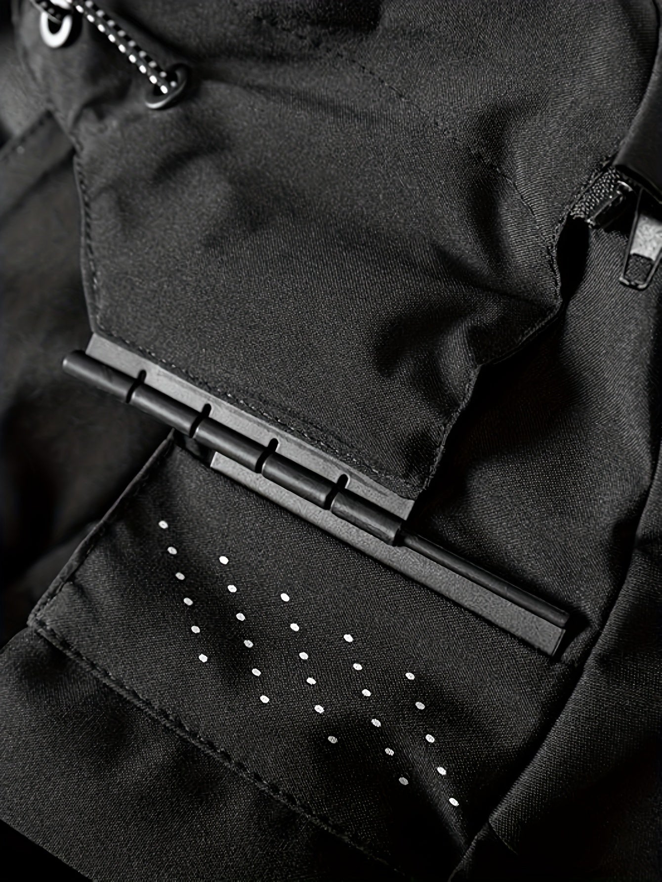 Veste coupe-vent à capuche amovible du S au 3XL