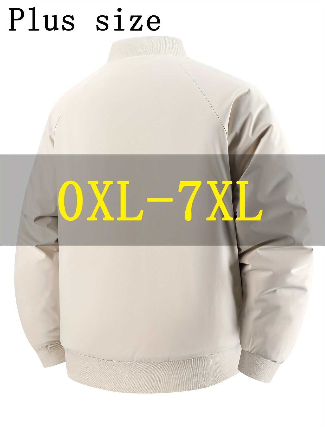 Blouson aviateur grande taille hommes du XL au 8XL MAEJORKEN