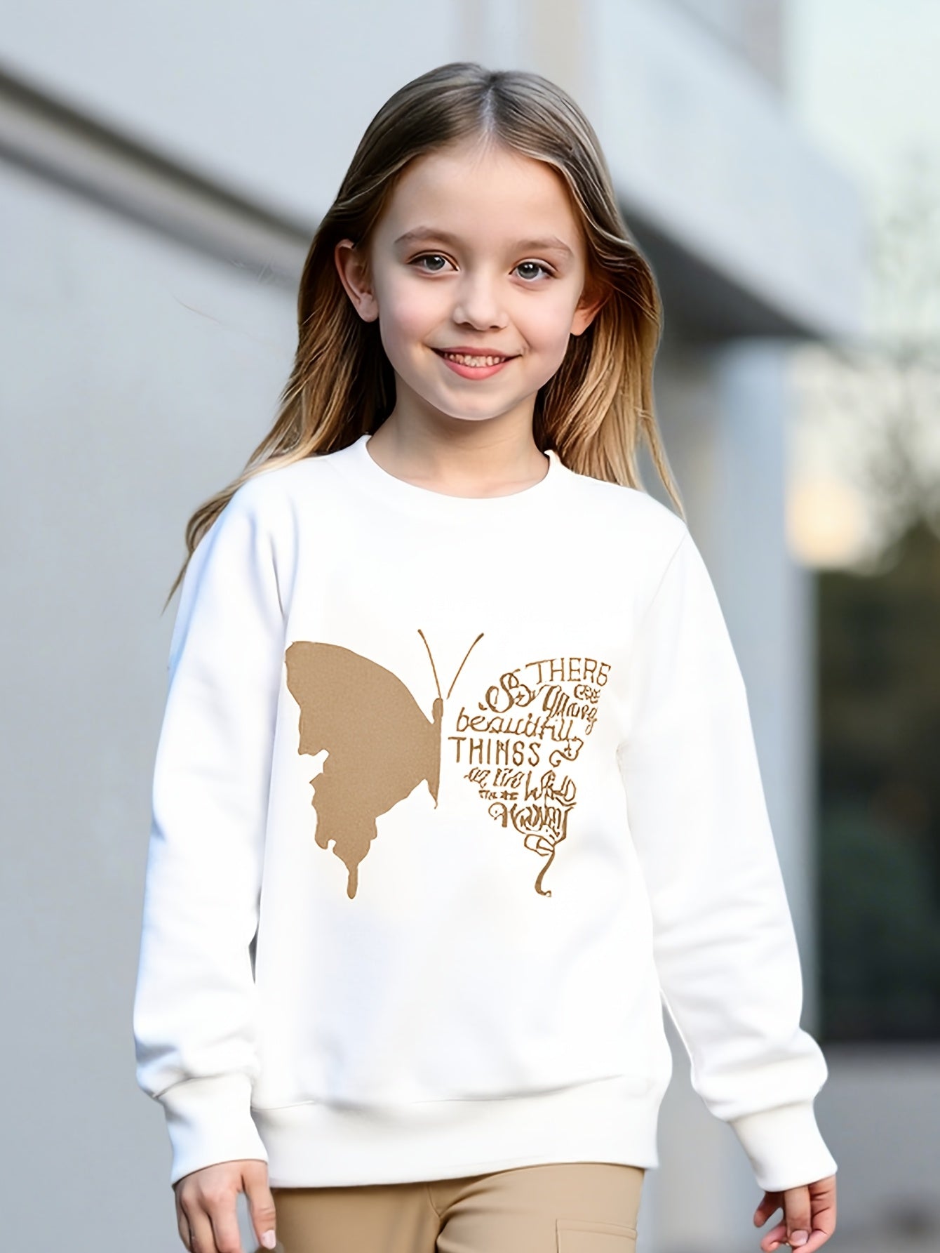Ensemble pantalon cargo et haut à manches longues pour filles du 4 au 12 ans MAEJORKEN