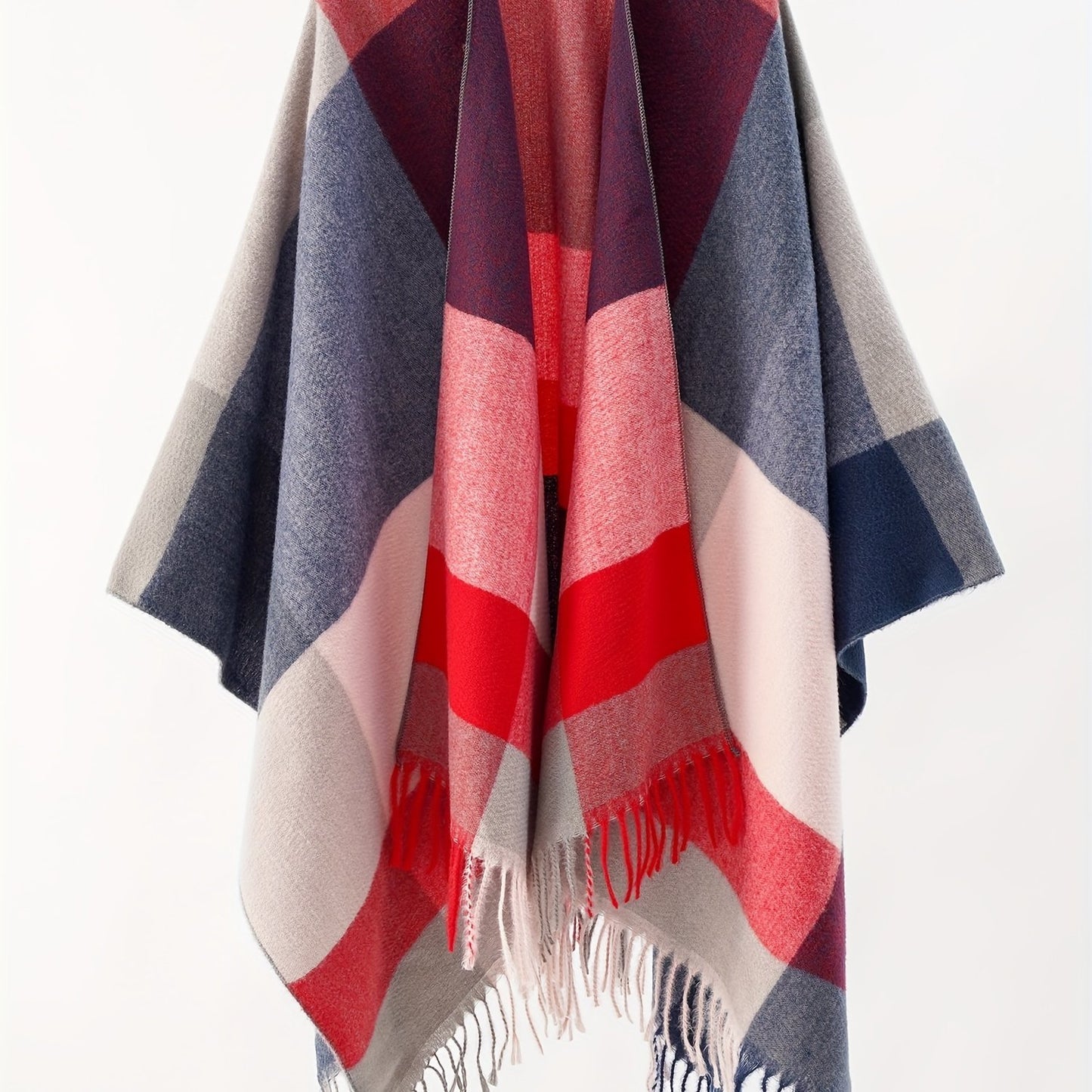 Pull cape châle cardigan ouvert sur le devant taille unique