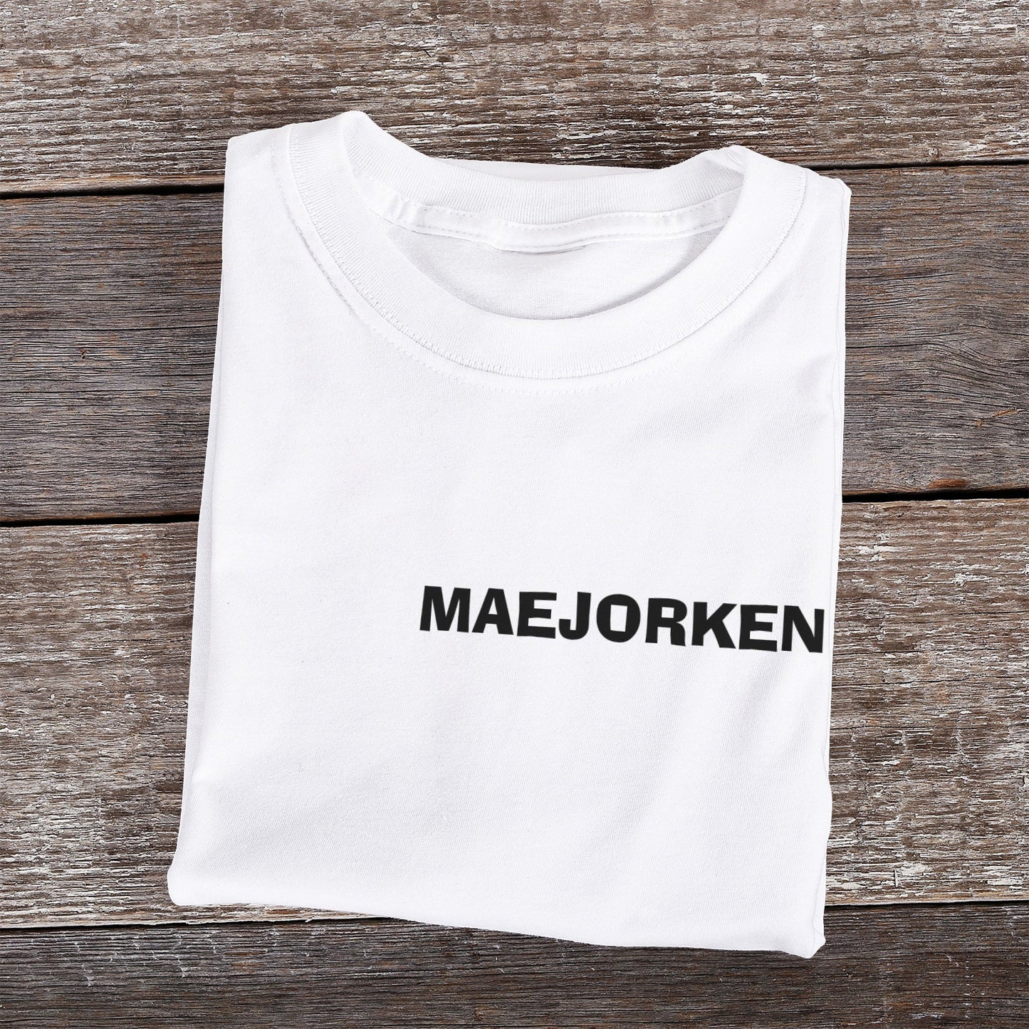 T-shirt adulte en coton imprimé MAEJORKEN du XS au 3XL MAEJORKEN