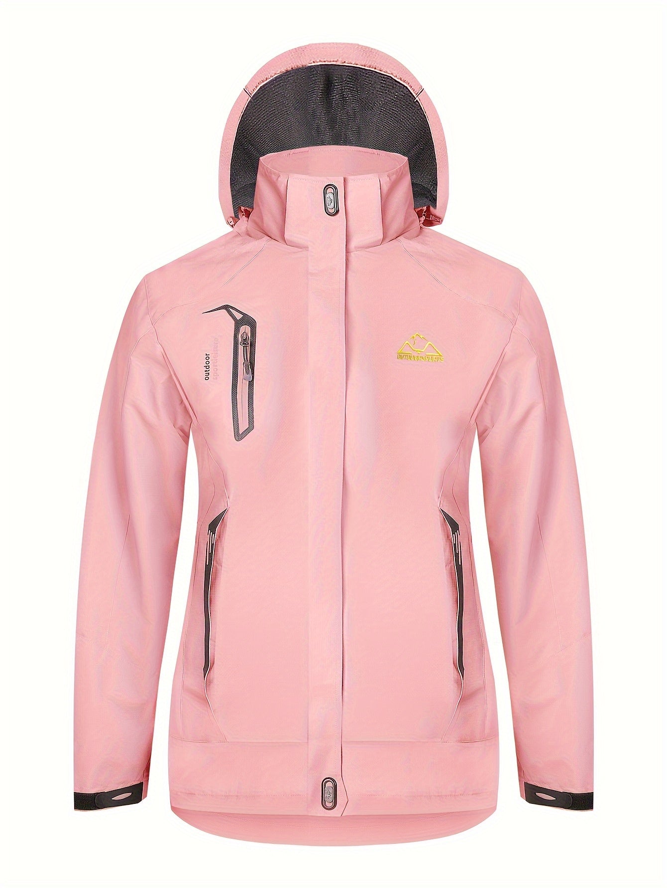 Veste d extérieur coupe-vent avec visière à capuche du S au 2XL MAEJORKEN
