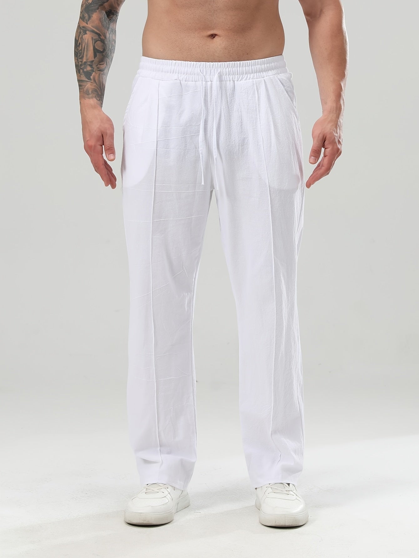 Pantalon en lin du S au 2XL MAEJORKEN