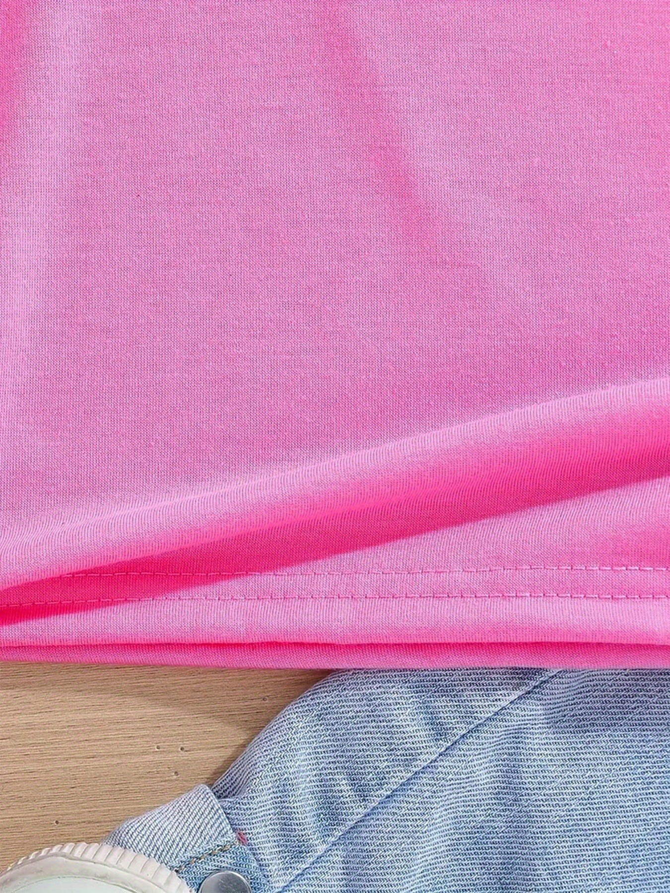 T-shirt en coton pour filles imprimé du 3 au 14 ans