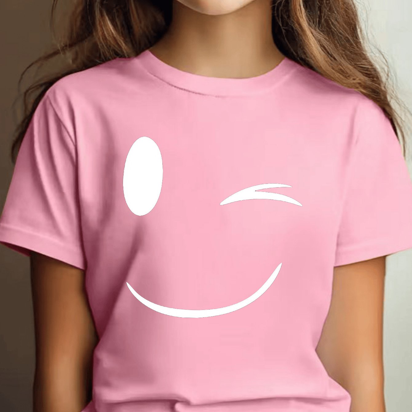 T-shirt à manches courtes décontracté en coton pour filles du 5 au 14 ans MAEJORKEN