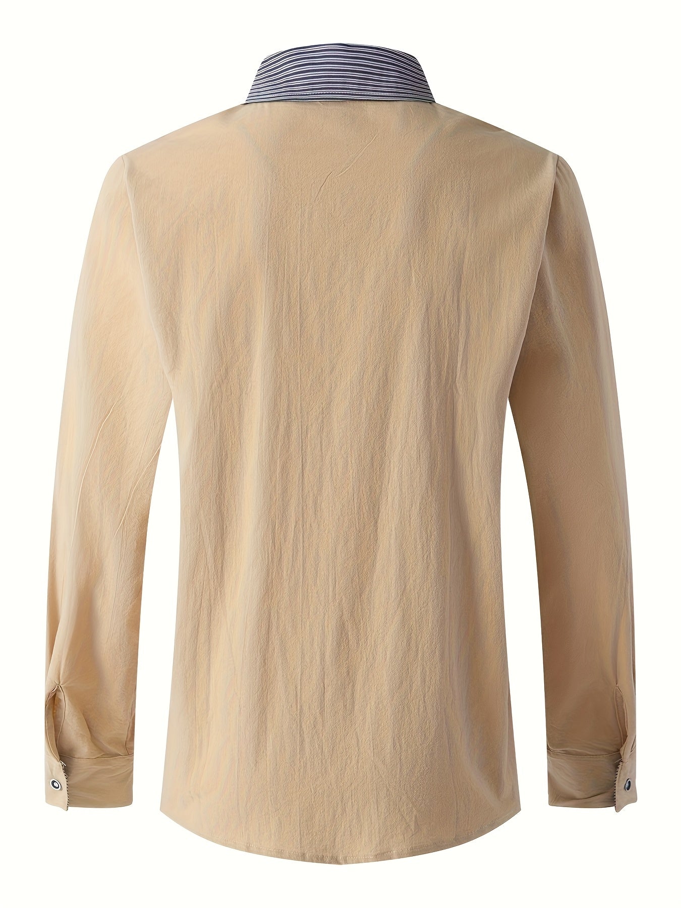Chemise à manches longues 100 % coton du S au 3XL MAEJORKEN