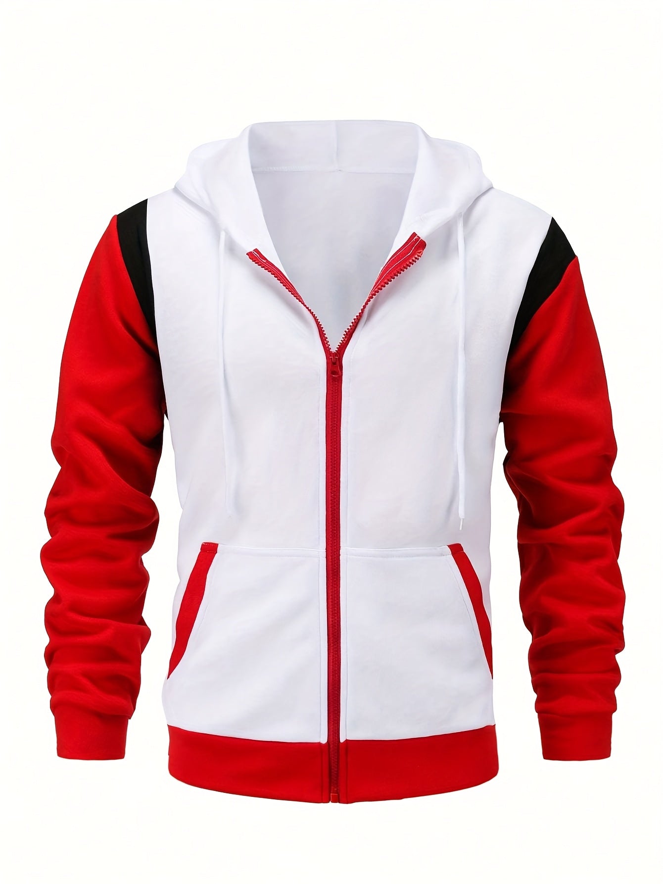 Veste zippé à capuche poche kangourou du S au 2XL