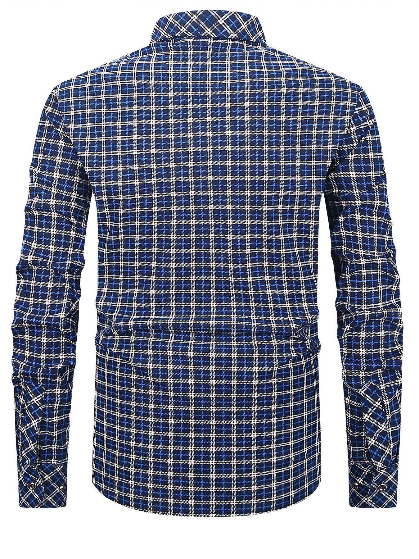 Lot 2pcs chemise décontractée à manches longues grande taille du 3XL au 7 XL MAEJORKEN
