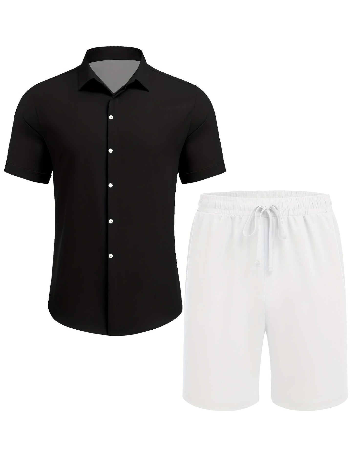 Ensemble chemise à manches courtes et bermuda du M au 3XL MAEJORKEN
