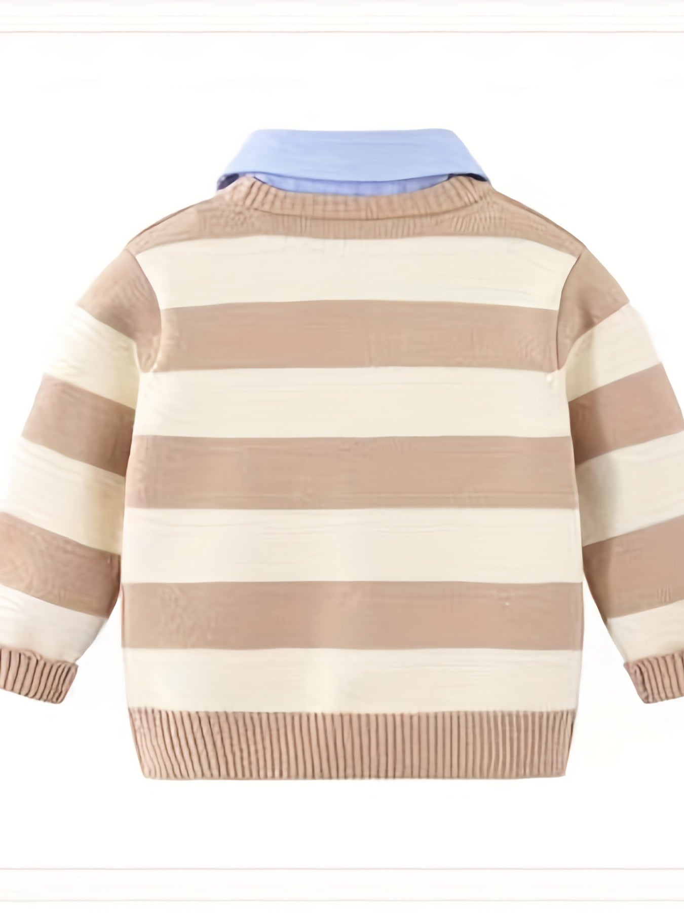Gilet garçon faux deux pièces du 1 an au 8 ans