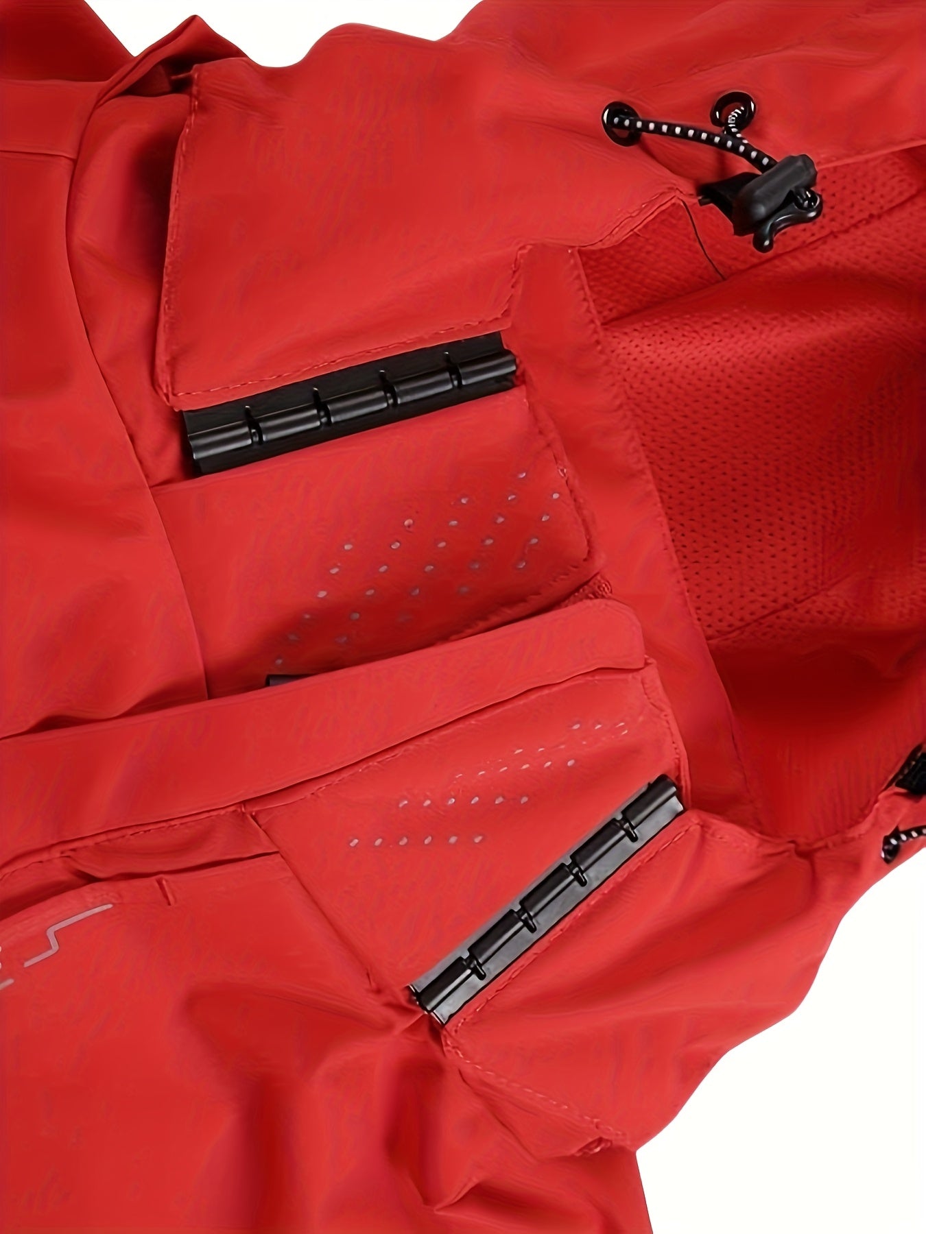 Veste coupe-vent à capuche amovible du S au 3XL