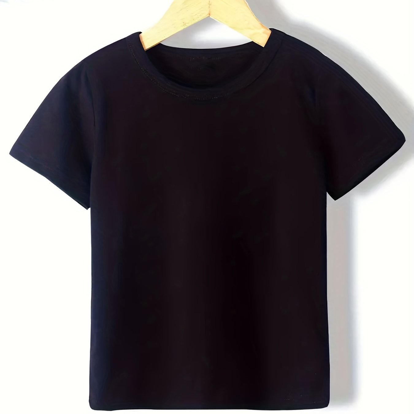T-shirt uni fille du 1 an au 8 ans