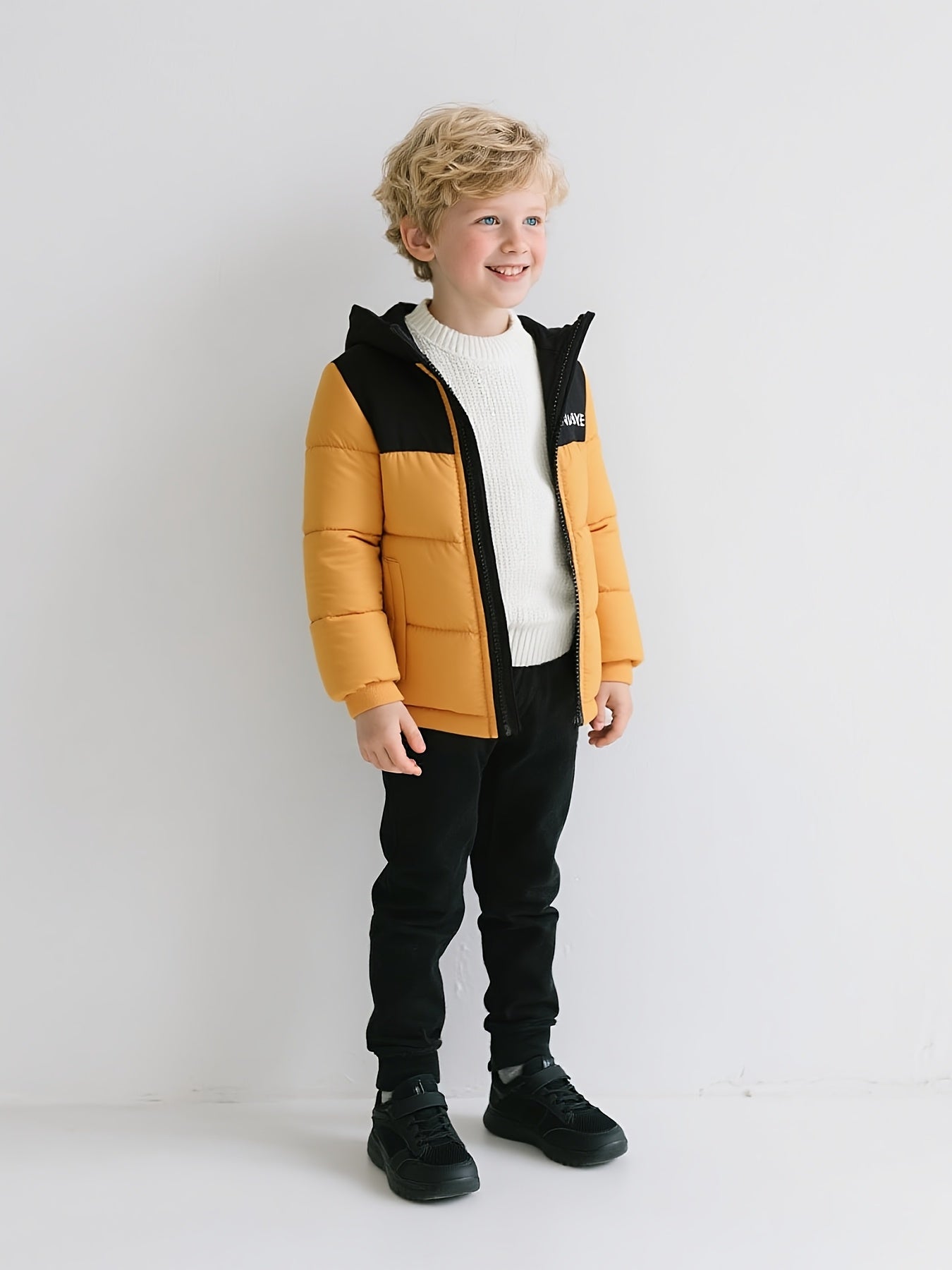 Blouson d hiver à capuche garçons du 4 au 12 ans MAEJORKEN