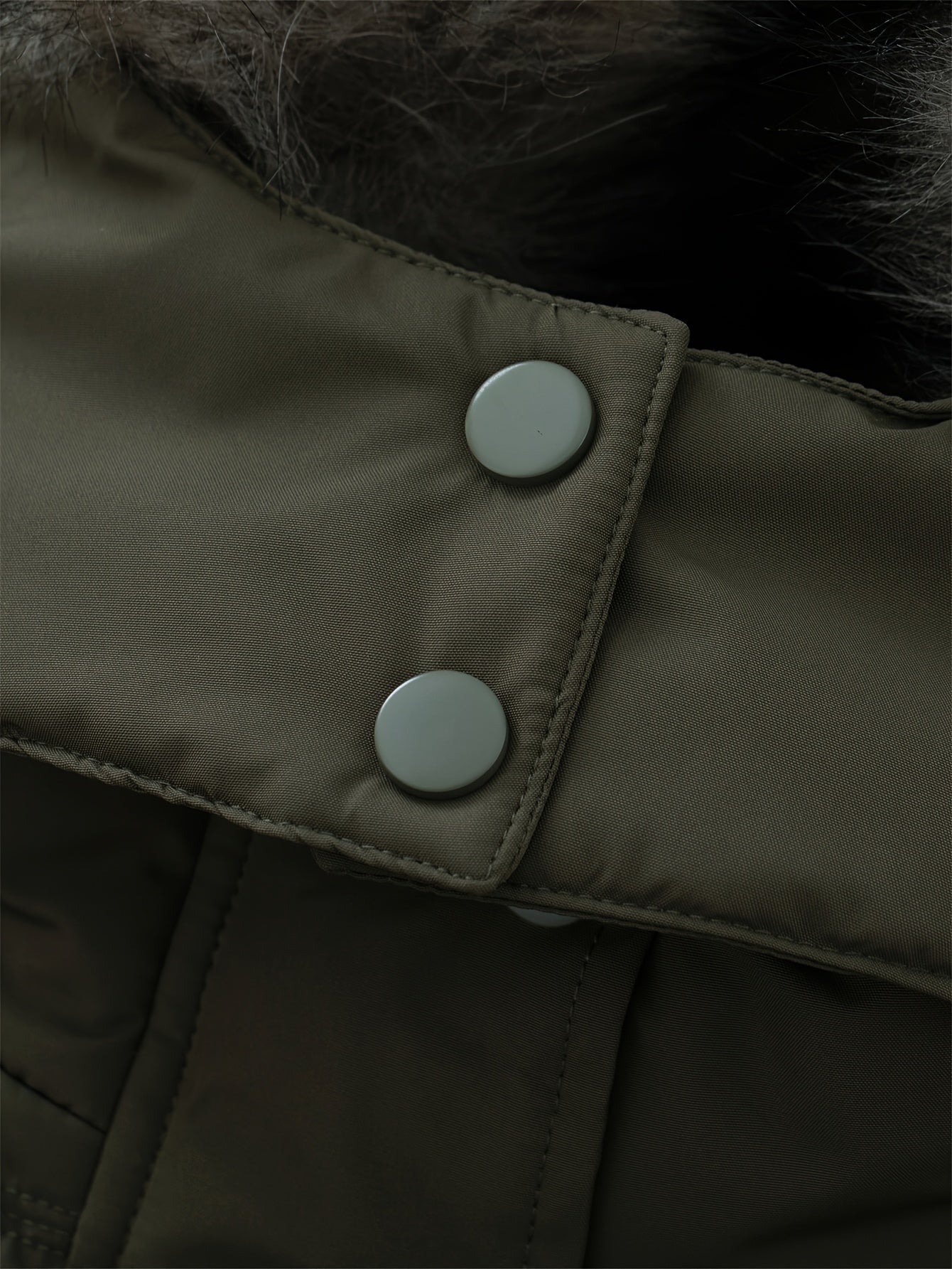 Manteau d hiver épais à capuche détachable en fausse fourrure femmes grande taille du XL au 5XL MAEJORKEN