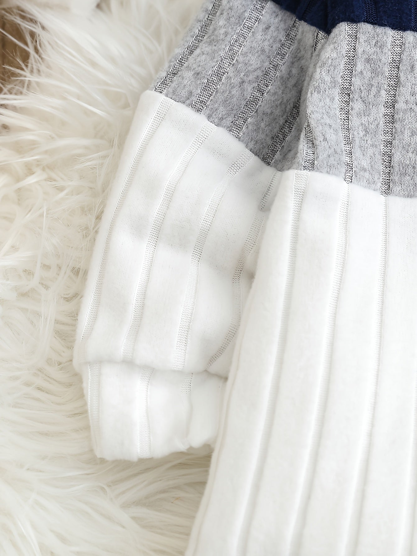 Ensemble haut en tissu côtelé doux et pantalon assorti du 6 mois au 4 ans MAEJORKEN