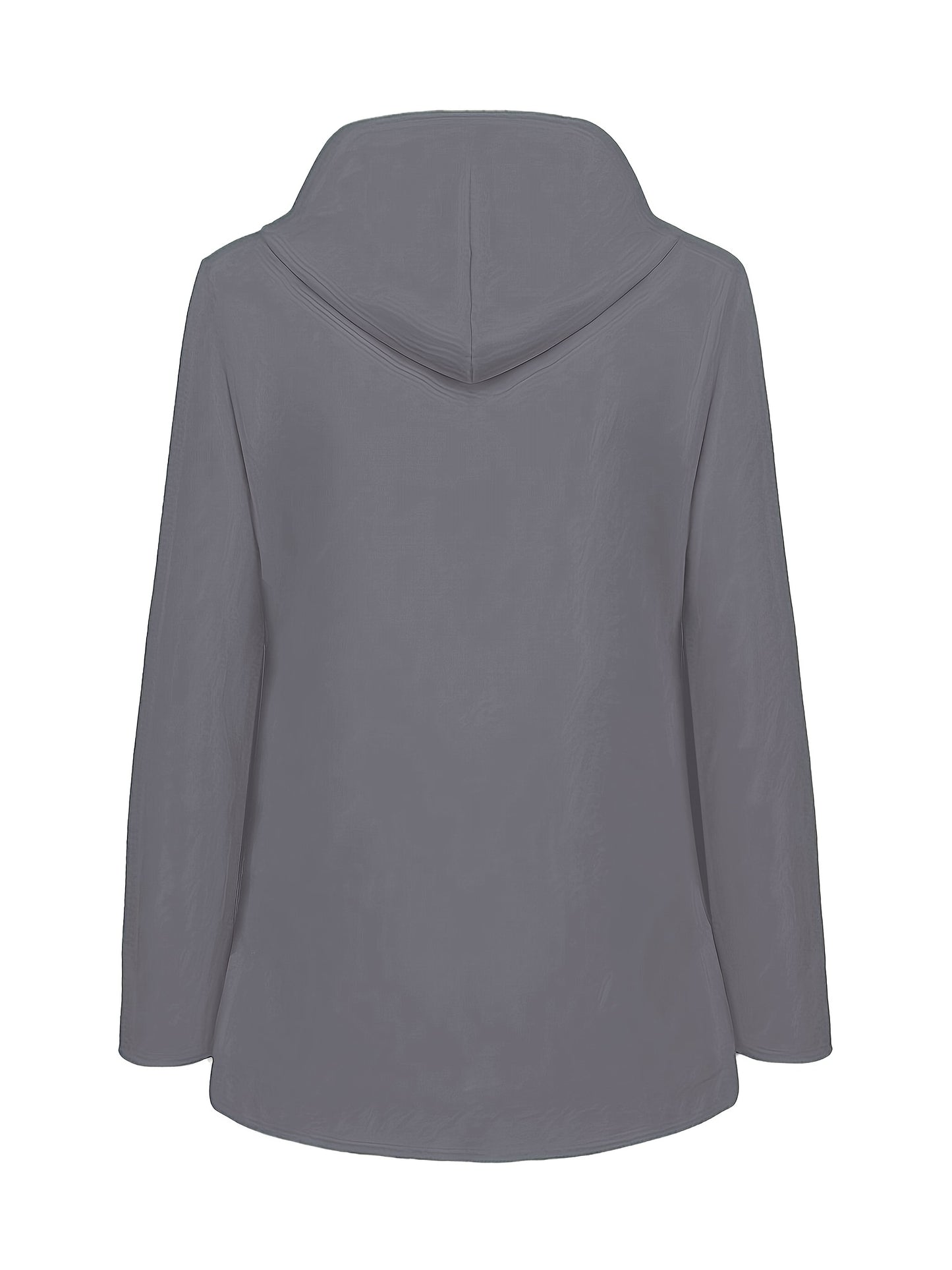 Veste longue à capuche rayée coupe vent femmes du 0XL au 5XL
