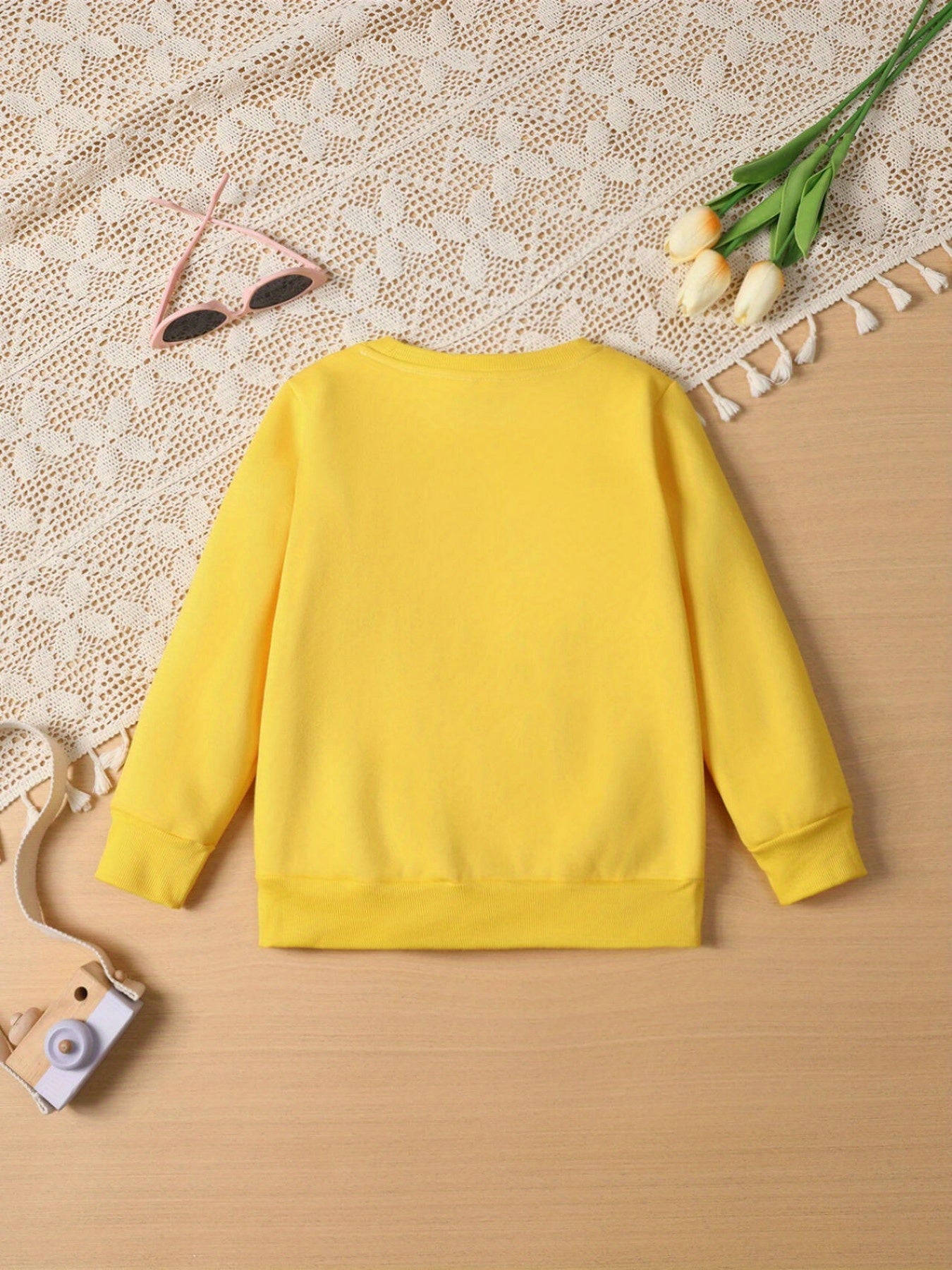 Sweat pour filles imprimé chat du 1 an au 8 ans MAEJORKEN