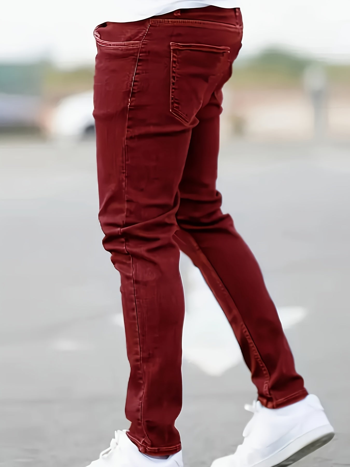Pantalon décontracté en coton extensible hommes du S au 2XL MAEJORKEN