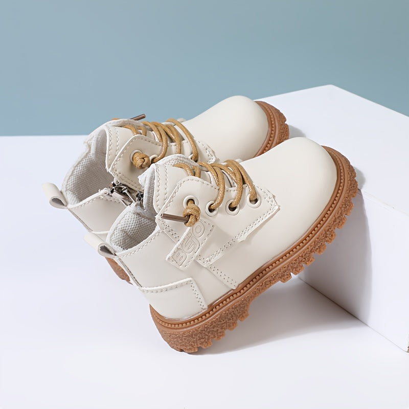 Bottes à la mode avec fermeture éclair latérale pour bébé garçons du 16 au 25 MAEJORKEN