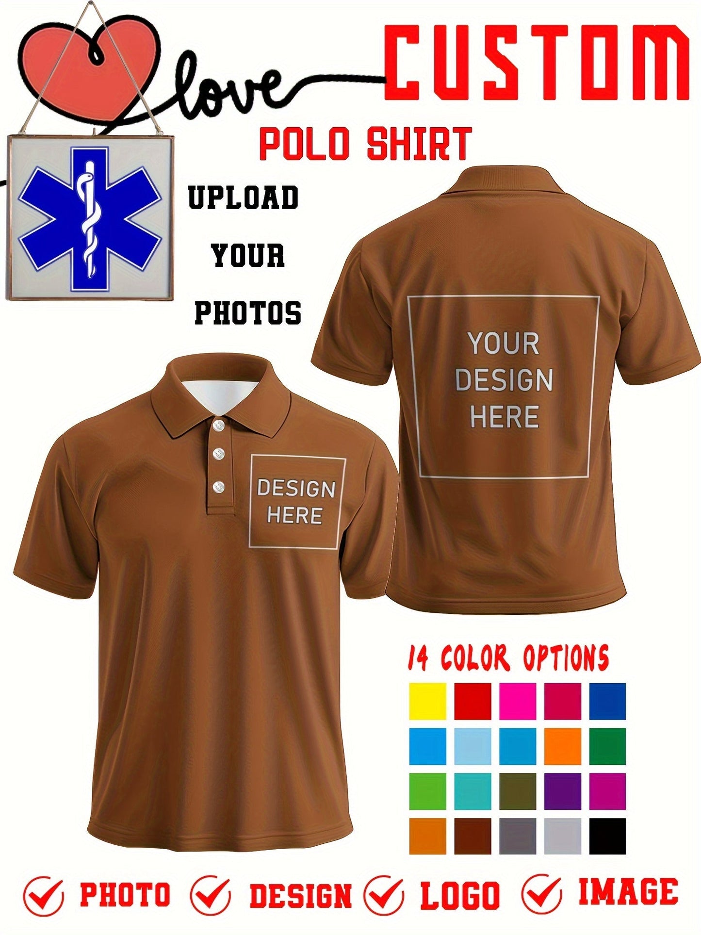 Polo uni personnalisée du S au 2XL MAEJORKEN