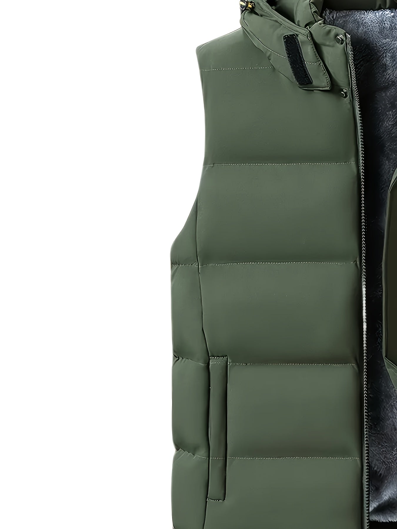 Gilet sans manches à capuche doublé polaire du S au 3XL MAEJORKEN