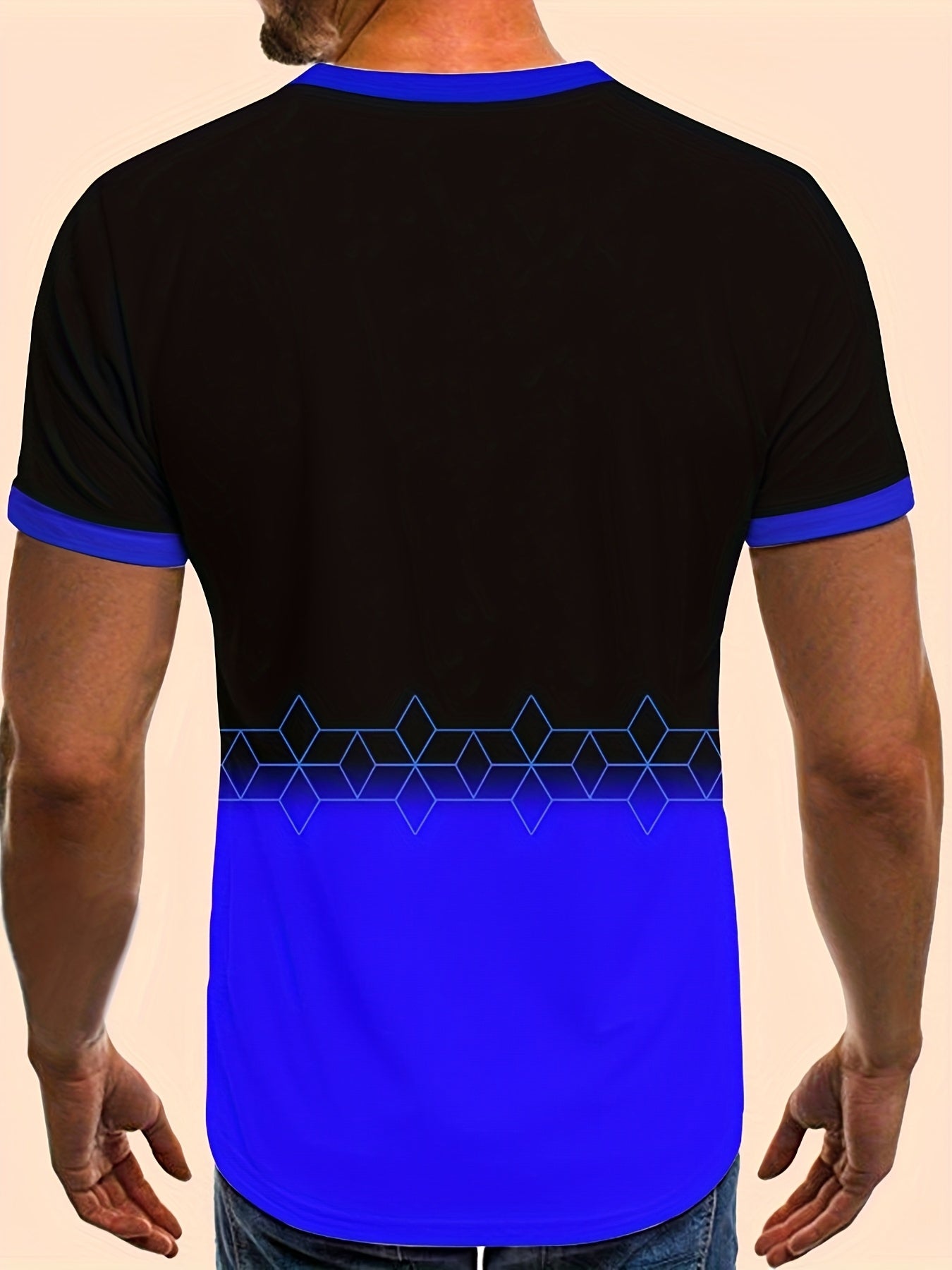 T-shirt de sport décontracté personnalisable imprimé dégradé du XXS au 3XL MAEJORKEN