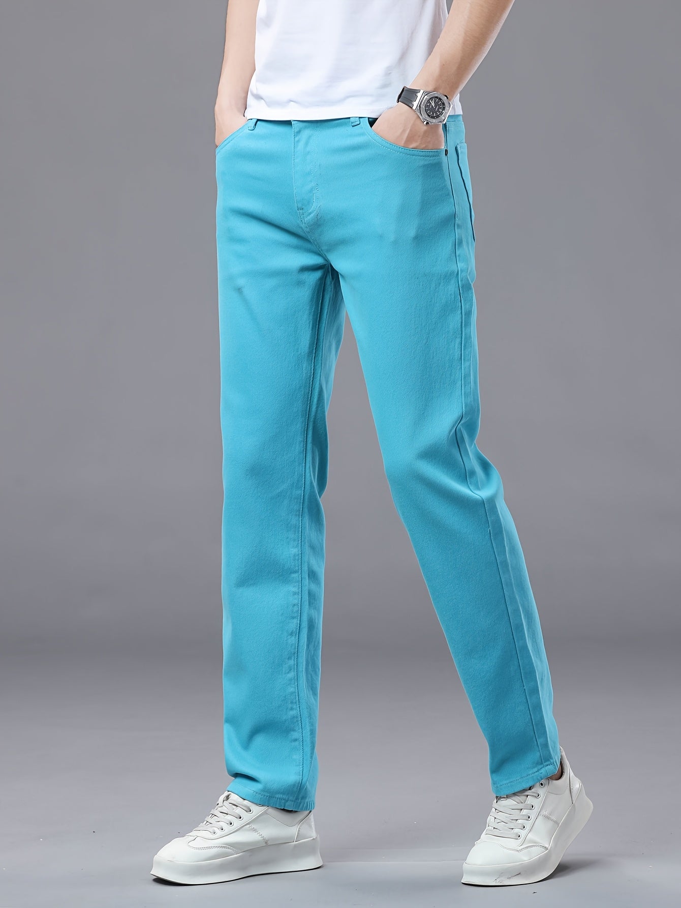 Jeans en denim extensible du S au 3XL MAEJORKEN