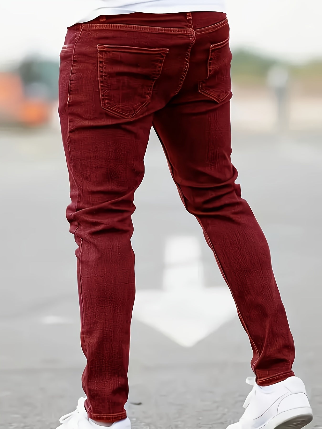 Pantalon décontracté en coton extensible hommes du S au 2XL MAEJORKEN