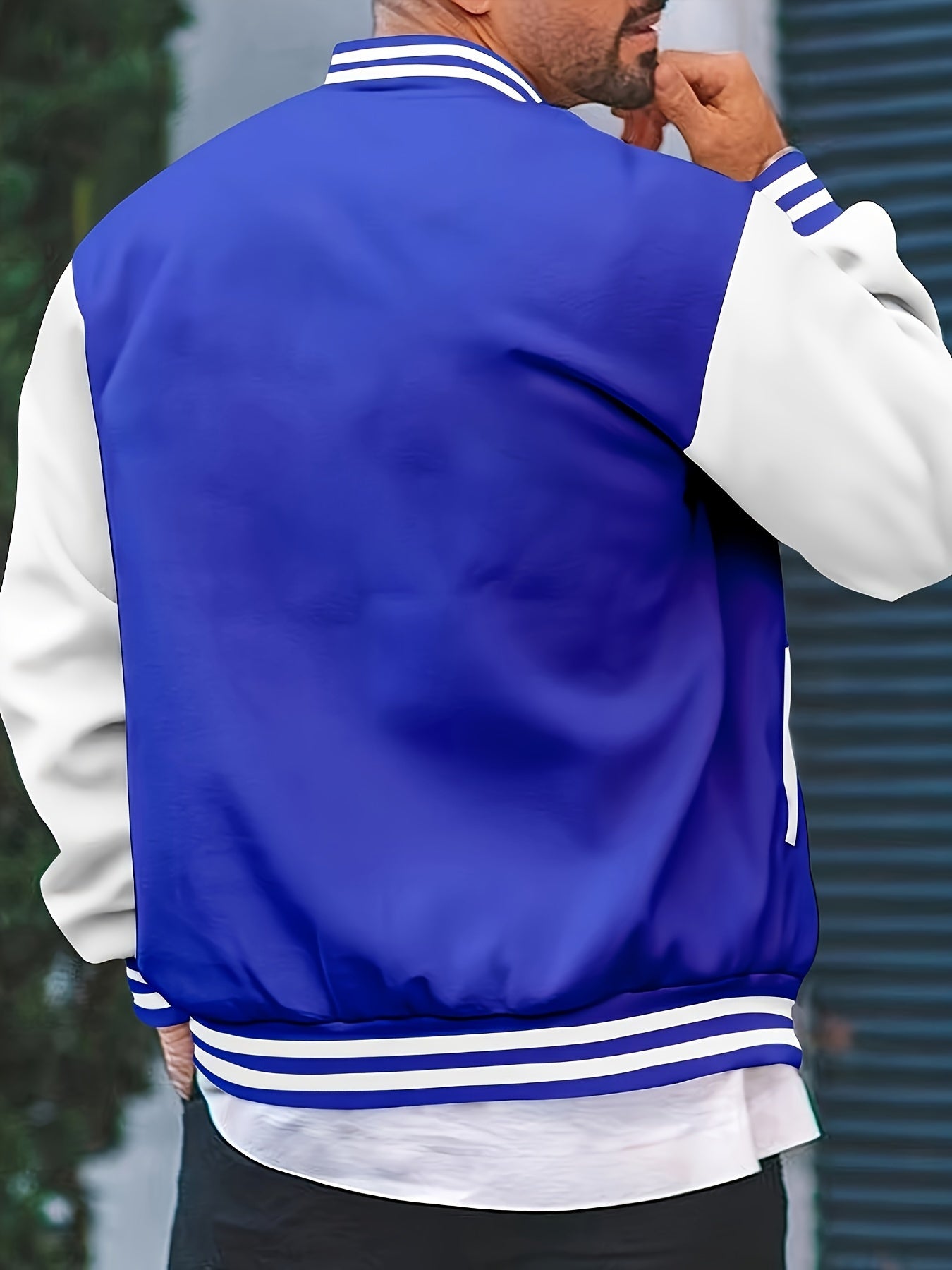 Veste de baseball avec poche du S au 3XL