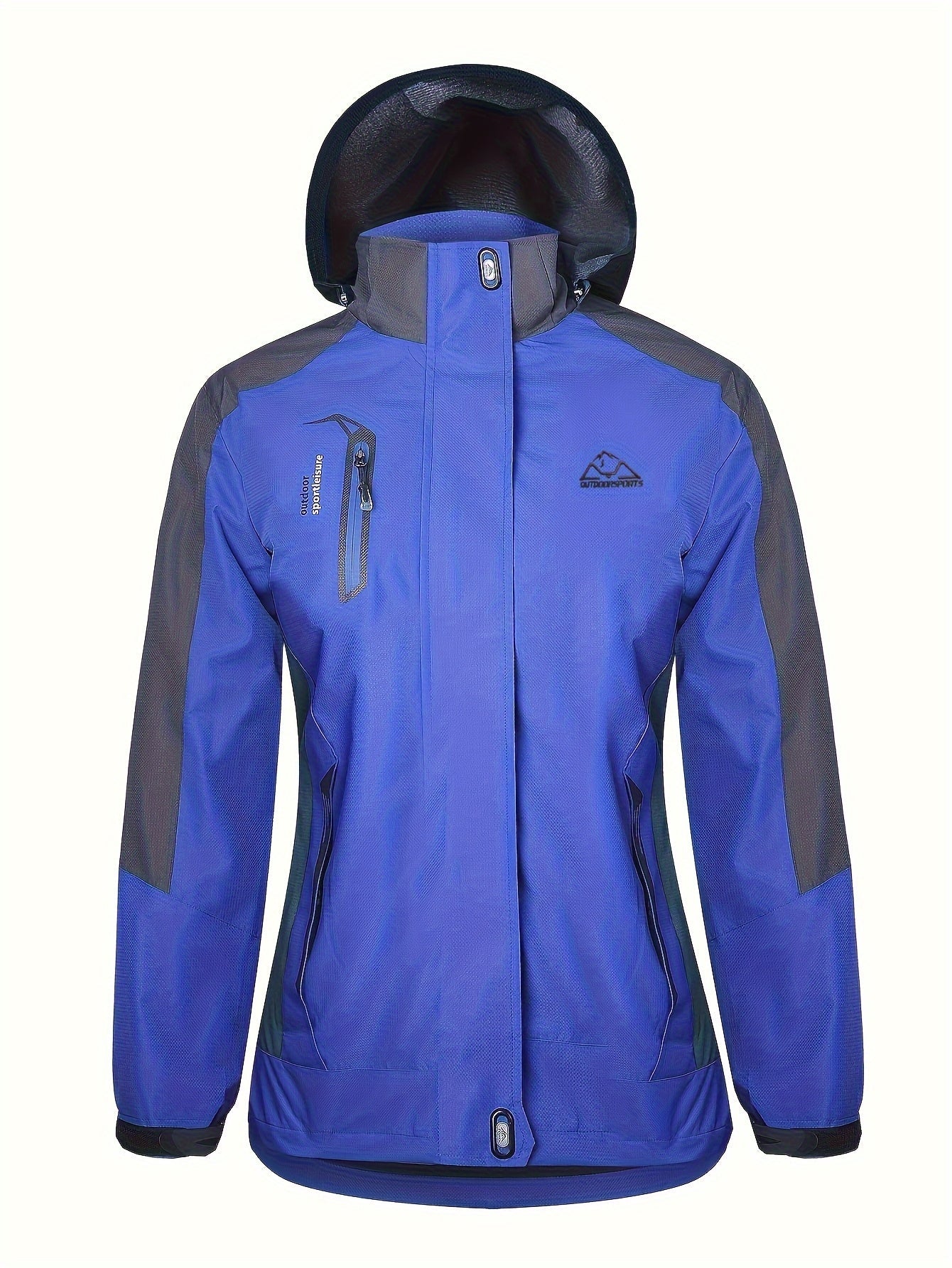 Veste d extérieur coupe-vent avec visière à capuche du S au 2XL MAEJORKEN