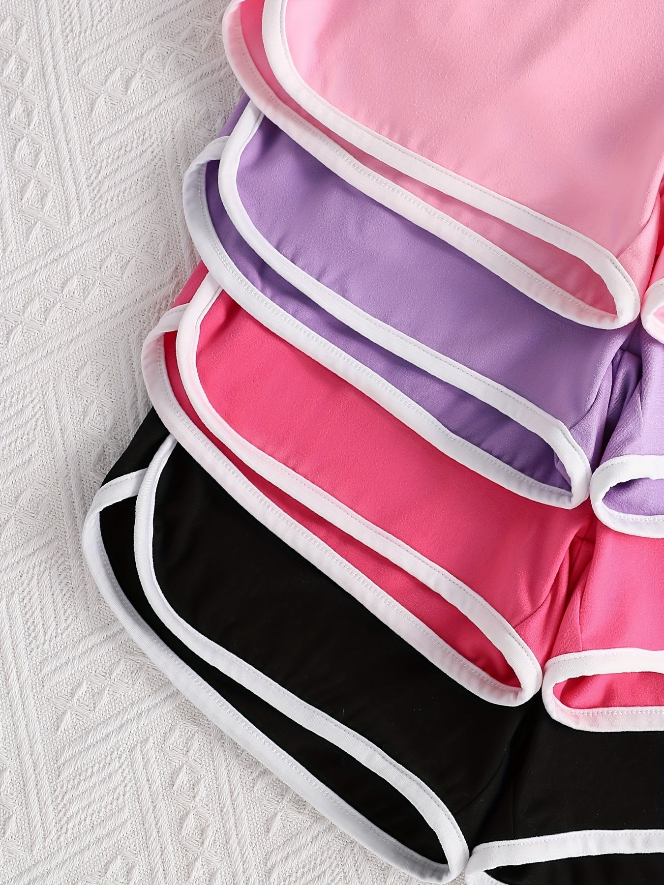 Lot de 4 shorts pour filles de 8 à 12 ans