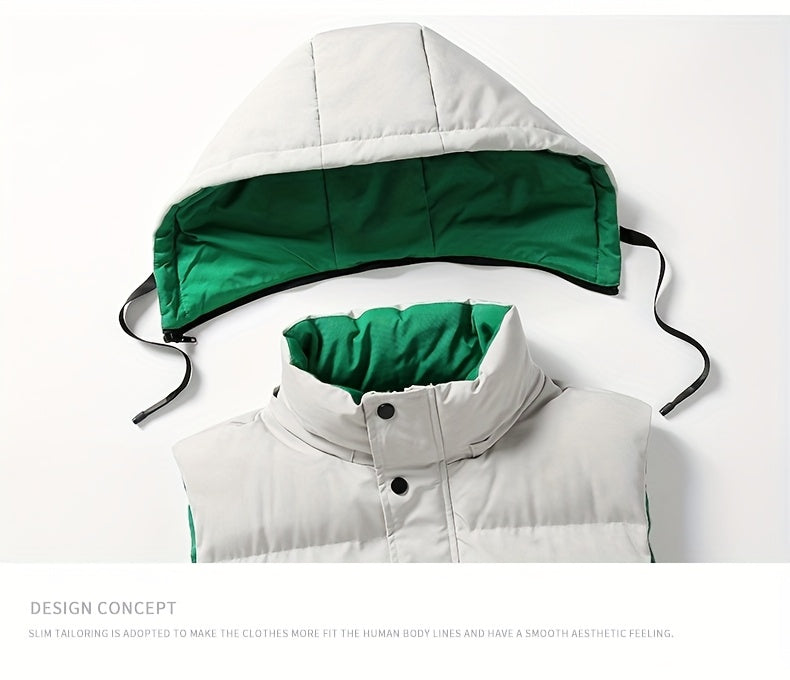 Gilet sans manches à capuche détachable du M au 3XL MAEJORKEN