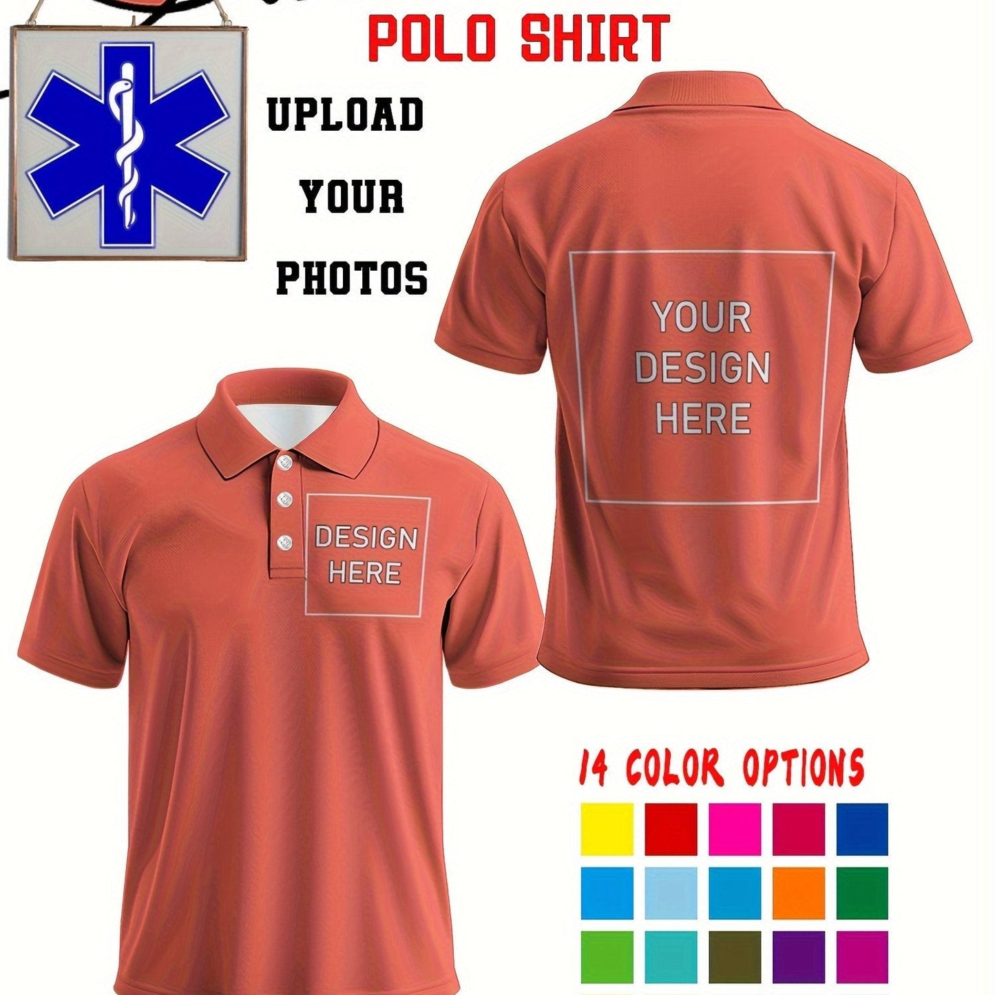 Polo uni personnalisée du S au 2XL MAEJORKEN