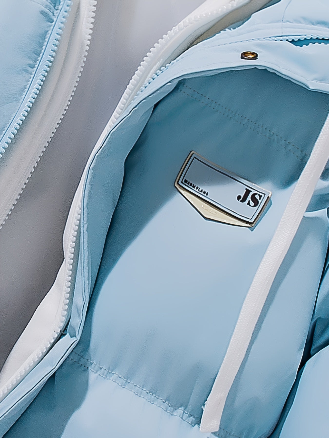 Blouson à capuche épais avec fermeture à glissière du S au 2XL MAEJORKEN