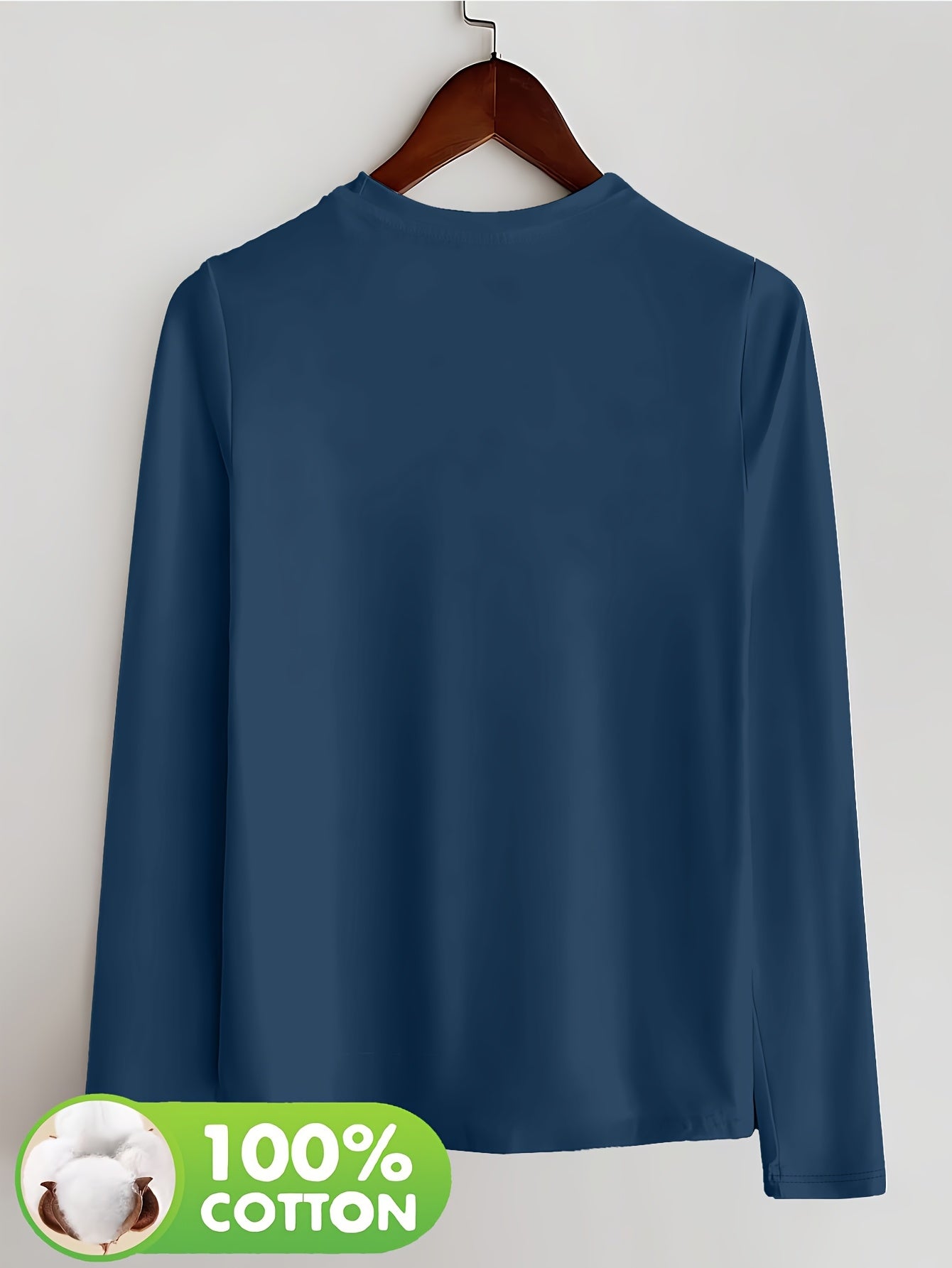 Pull à manches longues femme 100% coton imprimé papillon du S au 2XL