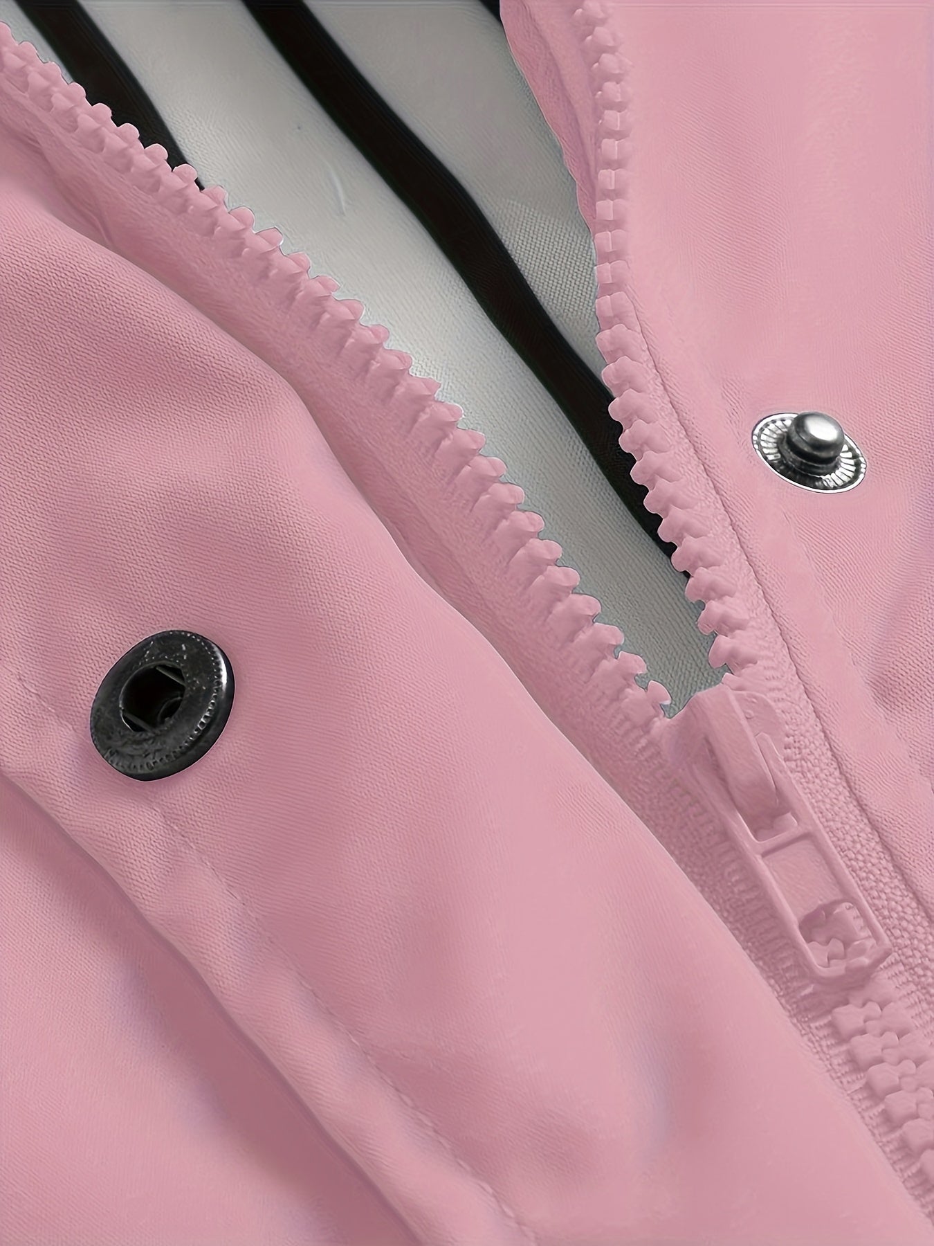 Veste longue à capuche rayée coupe vent femmes du 0XL au 5XL