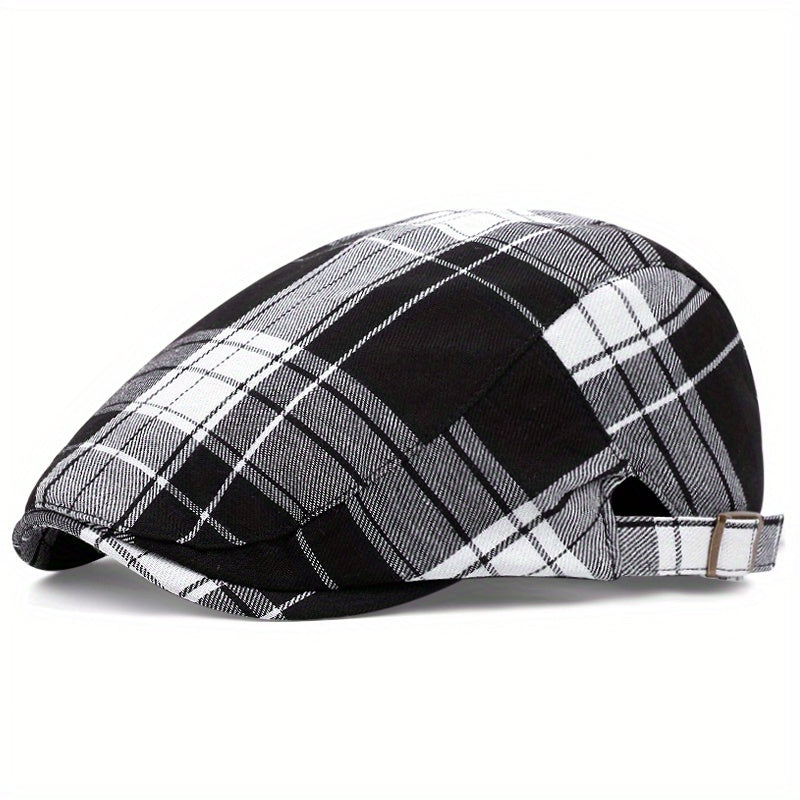 Casquette gavroche style britannique légère avec sangle réglable MAEJORKEN