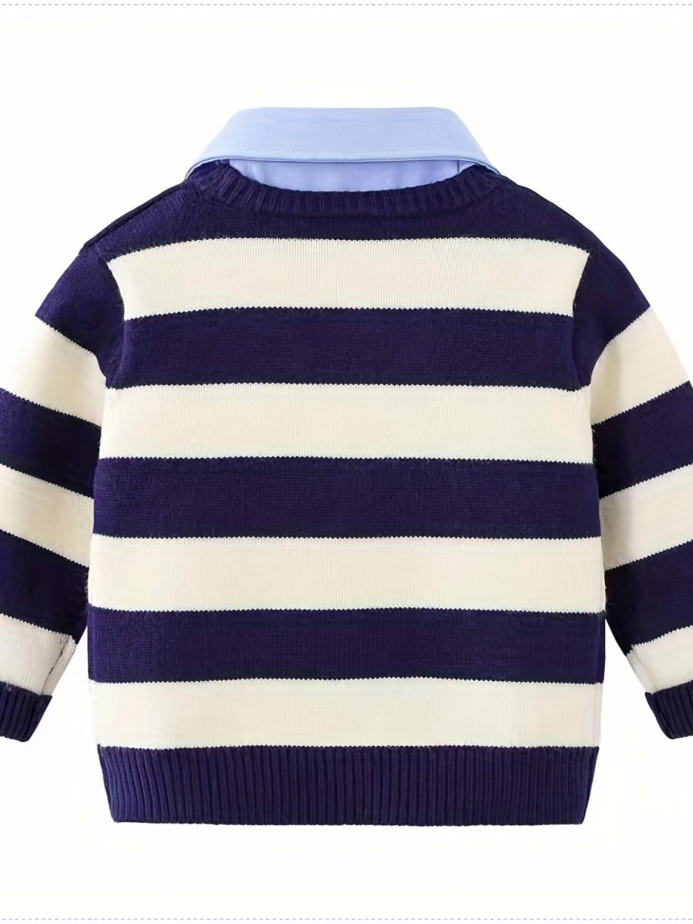 Gilet garçon faux deux pièces du 1 an au 8 ans